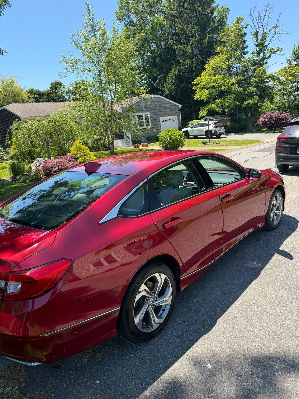 Engine bay detailing by Deelway Mobile Detailing — Honda Accord engine bay and exterior detail Massachusetts