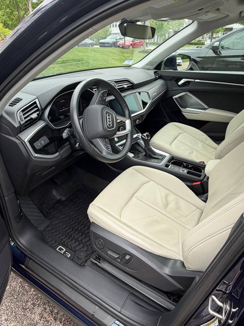Audi interior dashboard detailed Massachusetts